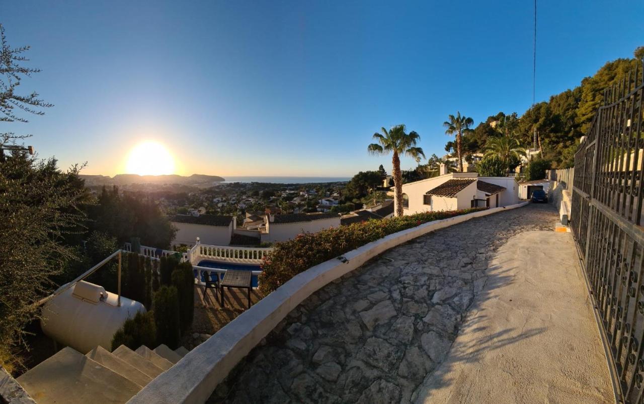 טאולאדה Casa Moya Moraira - Seaview Villa מראה חיצוני תמונה
