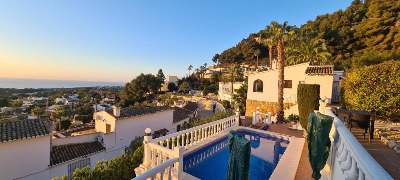 טאולאדה Casa Moya Moraira - Seaview Villa מראה חיצוני תמונה
