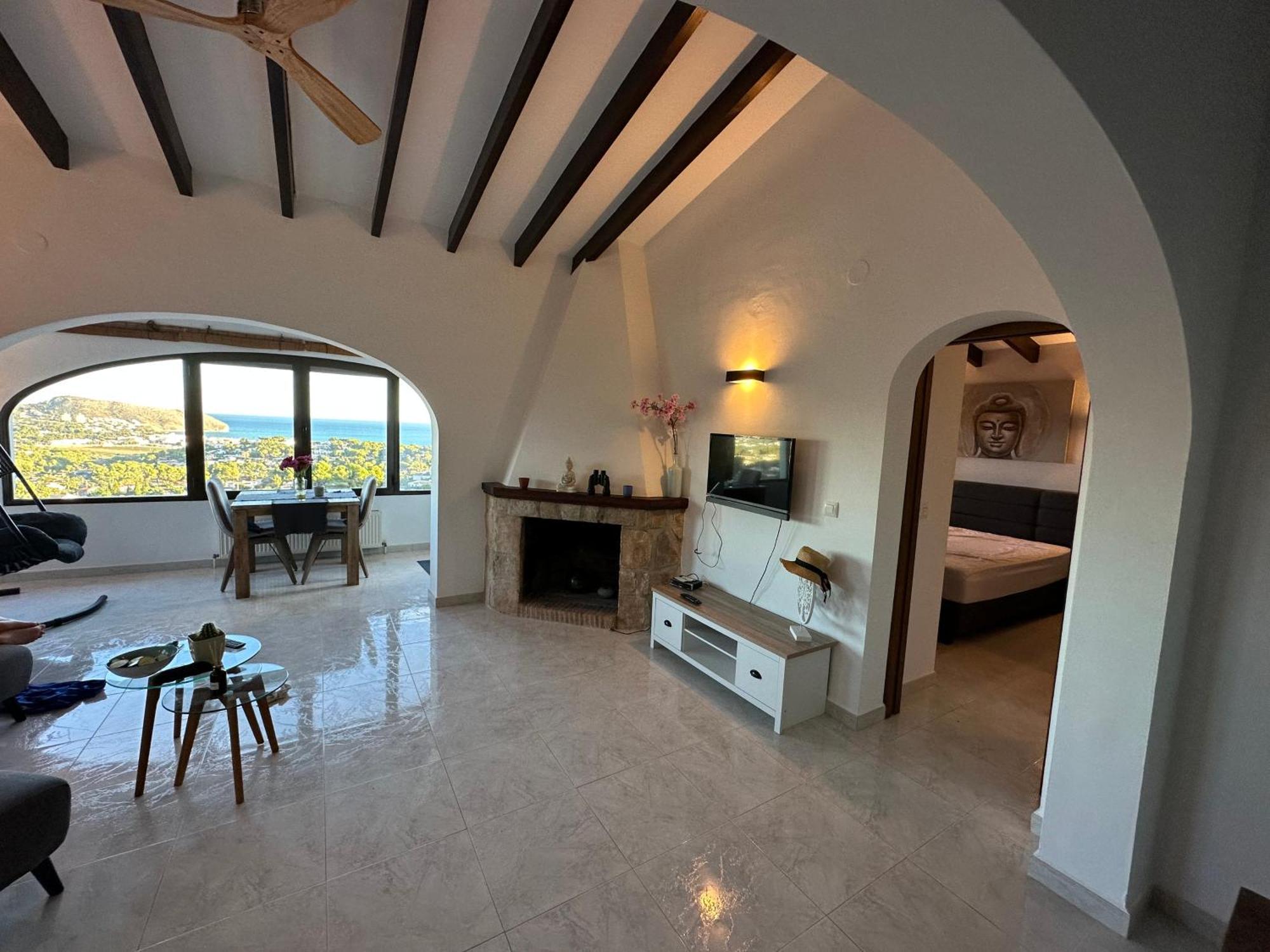 טאולאדה Casa Moya Moraira - Seaview Villa מראה חיצוני תמונה