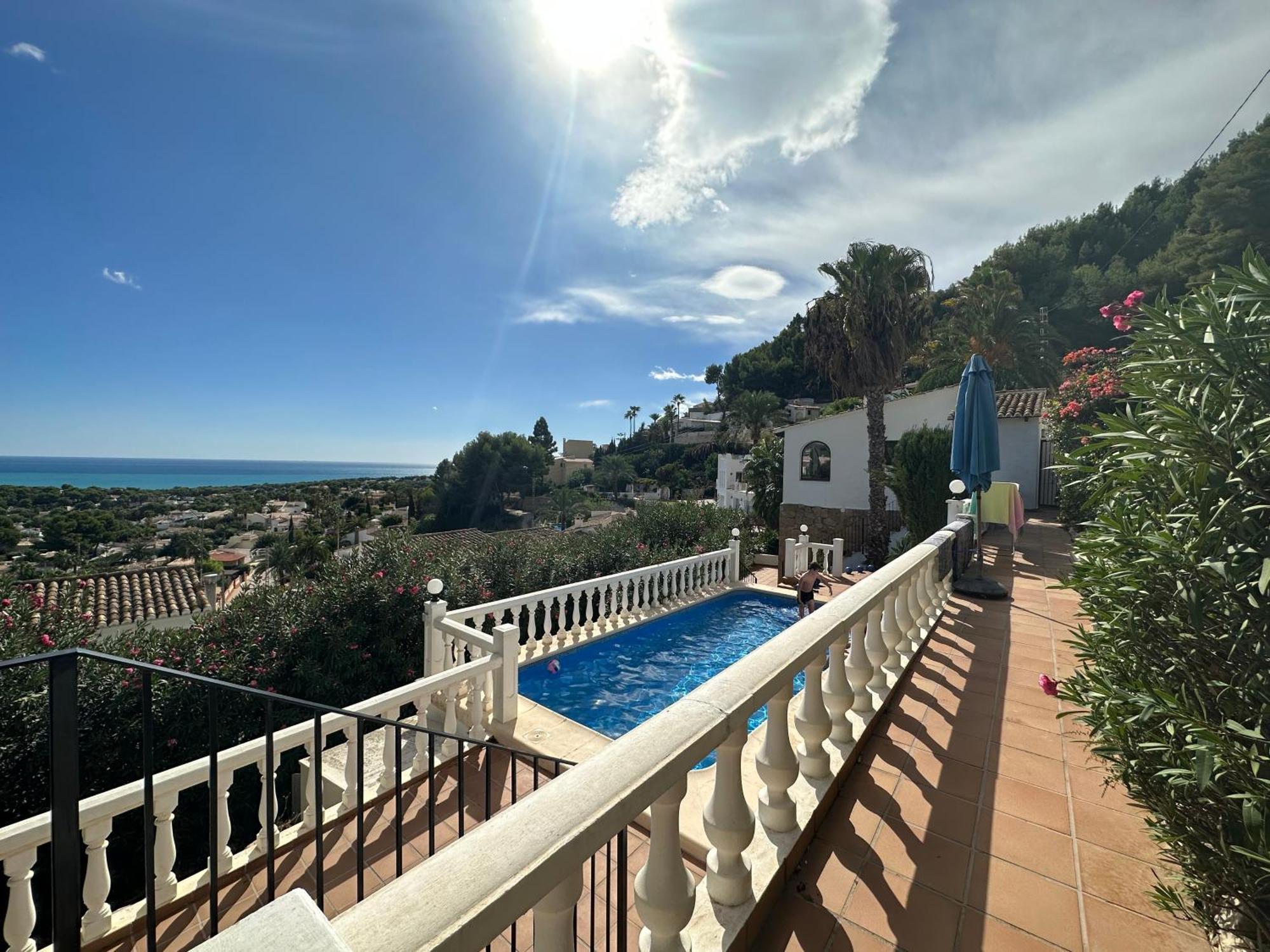 טאולאדה Casa Moya Moraira - Seaview Villa מראה חיצוני תמונה