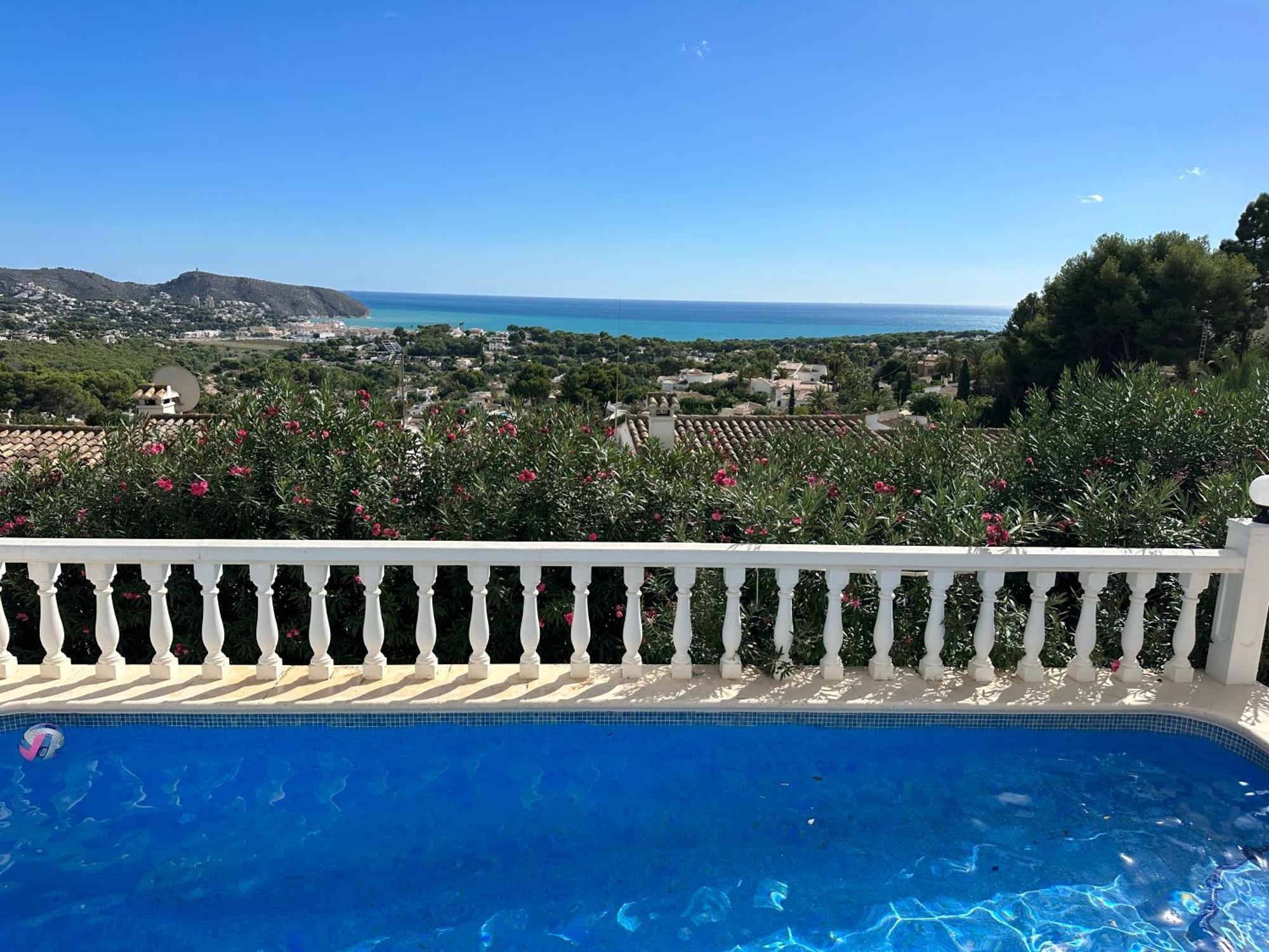 טאולאדה Casa Moya Moraira - Seaview Villa מראה חיצוני תמונה